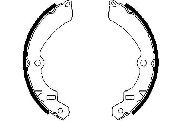 KAVO PARTS Jarrukenkäsarja BS-8905